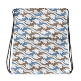 sac requin marteau bleu et blanc