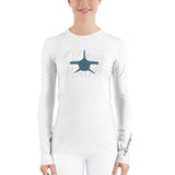 Lycra manches longues femme requin marteau