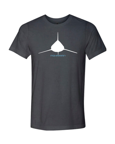 t shirt plongeur gris requin océanique