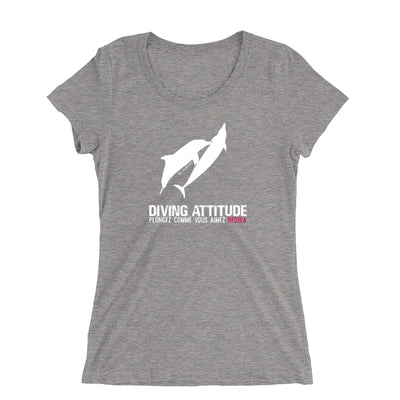 T-shirt col large  "Dauphins"