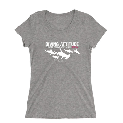 T-shirt col large  "Requins Marteaux"