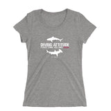 T-shirt col large  "Requins"