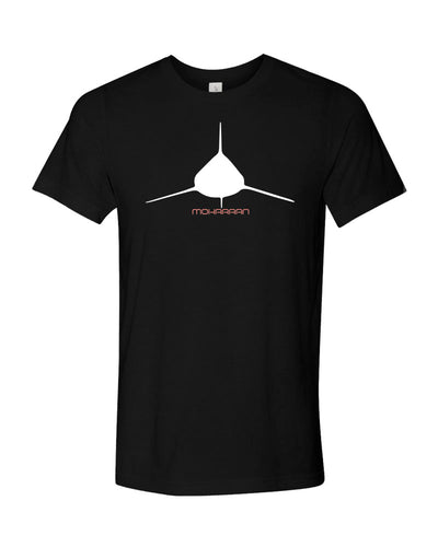 t shirt plongeur noir requin à pointes blanches du large