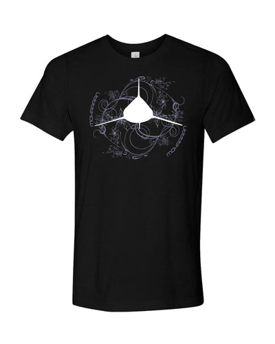 t shirt plongeur noir requin carcharhinus longimanus
