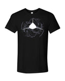 t shirt plongeur noir requin carcharhinus longimanus
