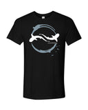 Tee shirts plongée requin noir