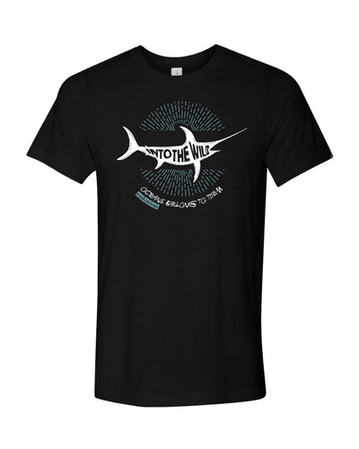 Tee shirts plongée espadon noir