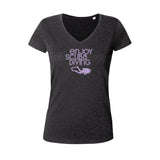 T-shirt col V Enjoy Scuba Diving