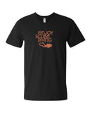 T-shirt col V Enjoy Scuba Diving