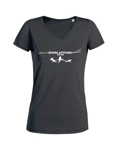 Col V femme "Red Sea Sharks"