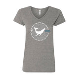 T-shirt femme col V EDP