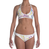 maillot de bain tropical flowers mokarran
