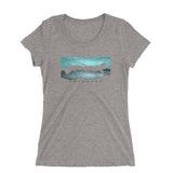 T-shirt col large Waver