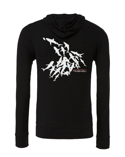 Sweat shirts plongée requins gris Tikehau