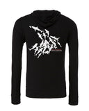 Sweat shirts plongée mur de requin rangiroa noir