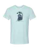 Tee shirt plongée bleu Mokarran pour homme otarie