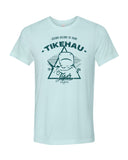 Tee shirt plongée requin tigre Tikehau bleu