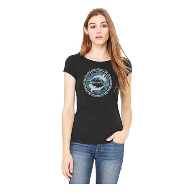 T-shirt col large Sharks