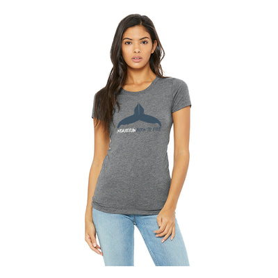 T-shirt col large Born to Dive