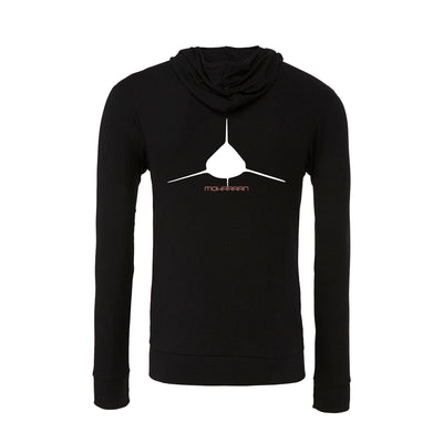 sweat shirt requin noir