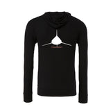 sweat shirt requin noir