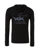 Sweat shirts plongée requin marteau Tikehau noir