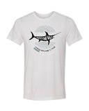 Tee shirts plongée espadon blanc