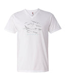 T-shirt col V Shark Wall 2020