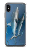 coque d IPHONE requin gris blanc 