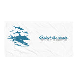 Serviette de plage Protect the sharks