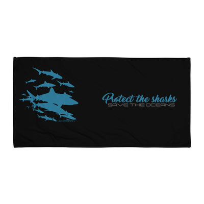 Serviette de plage Protect the sharks