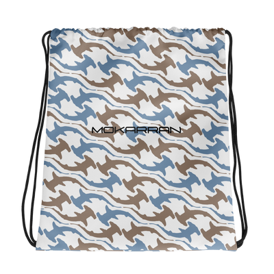 sac requin marteau bleu et blanc
