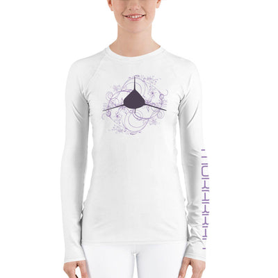 Lycra manches longues femme requin oceanique