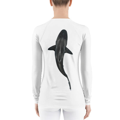 Lycra manches longues femme requin