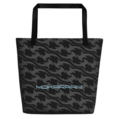 sac de plage requin marteau noir