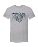 T-shirt Latitude Plongée gris chiné