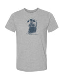 Mokarran heather gray diving t-shirt for sea lion