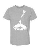 Tee shirt plongée baleine à bosse Tahiti gris
