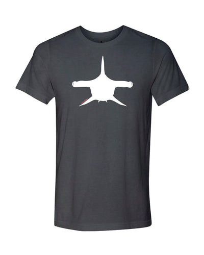 Tee shirts plongée requin marteau gris