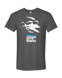 Tee shirts plongée asphalt requin Fakarava