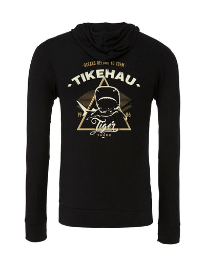Sweat shirts plongée requin tigre tikehau noir