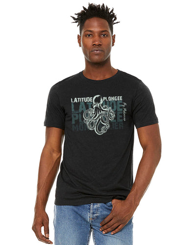 Tee shirt Latitude plongée noir