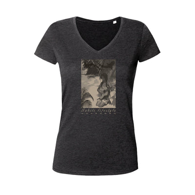 T-shirt col V Tahiti Lifestyle