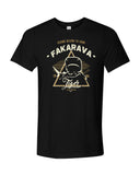 tiger shark black fakarava t-shirt