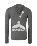 Rangiroa whale diving sweatshirts gray