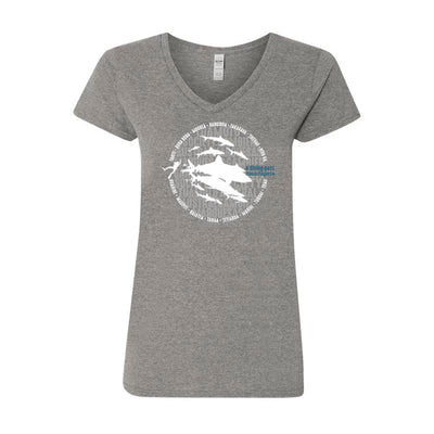 T-shirt femme col V EDP