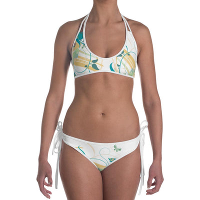 maillot de bain tropical flowers mokarran verso
