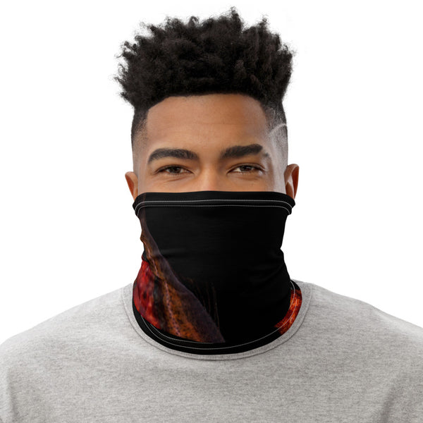 Cache-cou Imprimé Requin - Bandana Cagoule Multifonction Homme Femme - Polyester Extensible