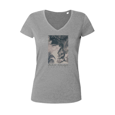T-shirt col V Tahiti Lifestyle