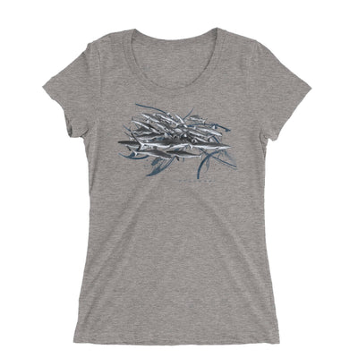 T-shirt col large Cluster